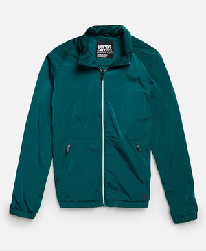 Superdry Sky Chaser Cagoule Férfi Kabát MélyTürkiz | SLYVG5340